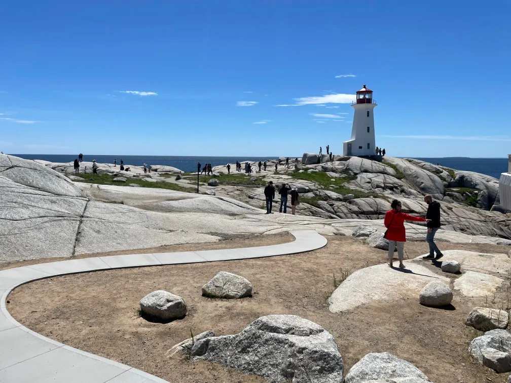 Peggy's Cove accessible viewing path