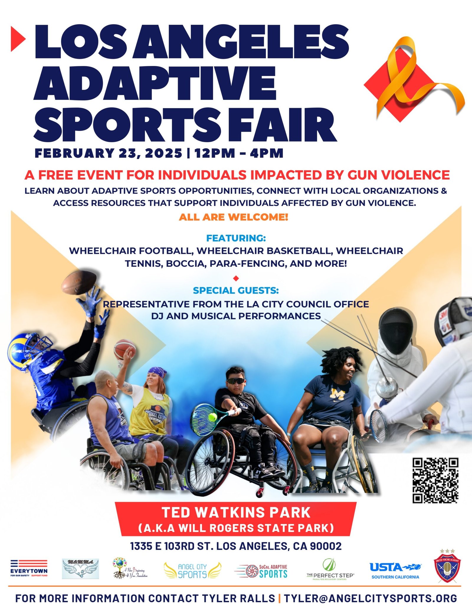 Los Angeles Adaptive Sports Fai Flyer